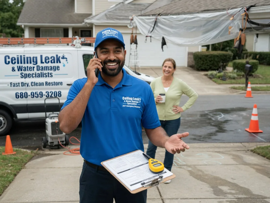 Ceiling Leak Cleanup Goshen, UT FAQs